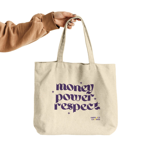 Money Power Respect Tote